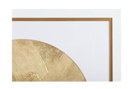 Teign Circular Gold Wall Art