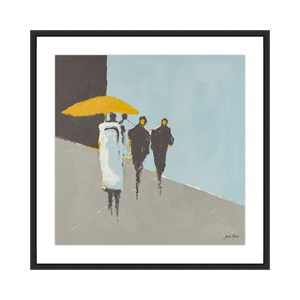 Yellow Umbrella Wall Art