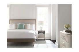 Whiteleaf Bedside Table
