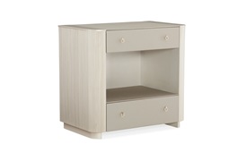 Whiteleaf Bedside Table