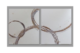 Enso Diptych set of 2