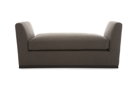 Winged bench seat