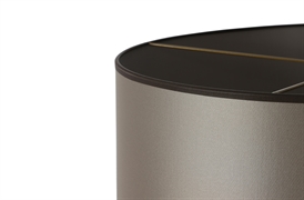 Concave Brass Lamp