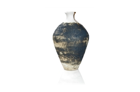 Magma Medium Vase in Gold Trickle
