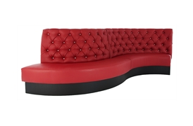 Curved Buttoned Seat