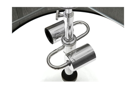 Petite Concave Silver