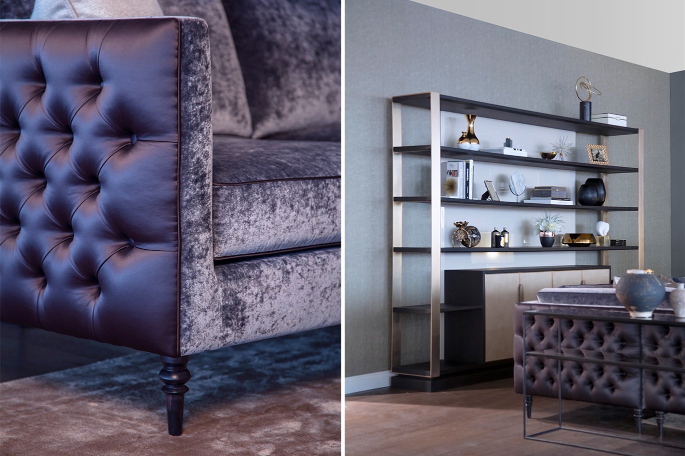 Deep Buttoning Winston