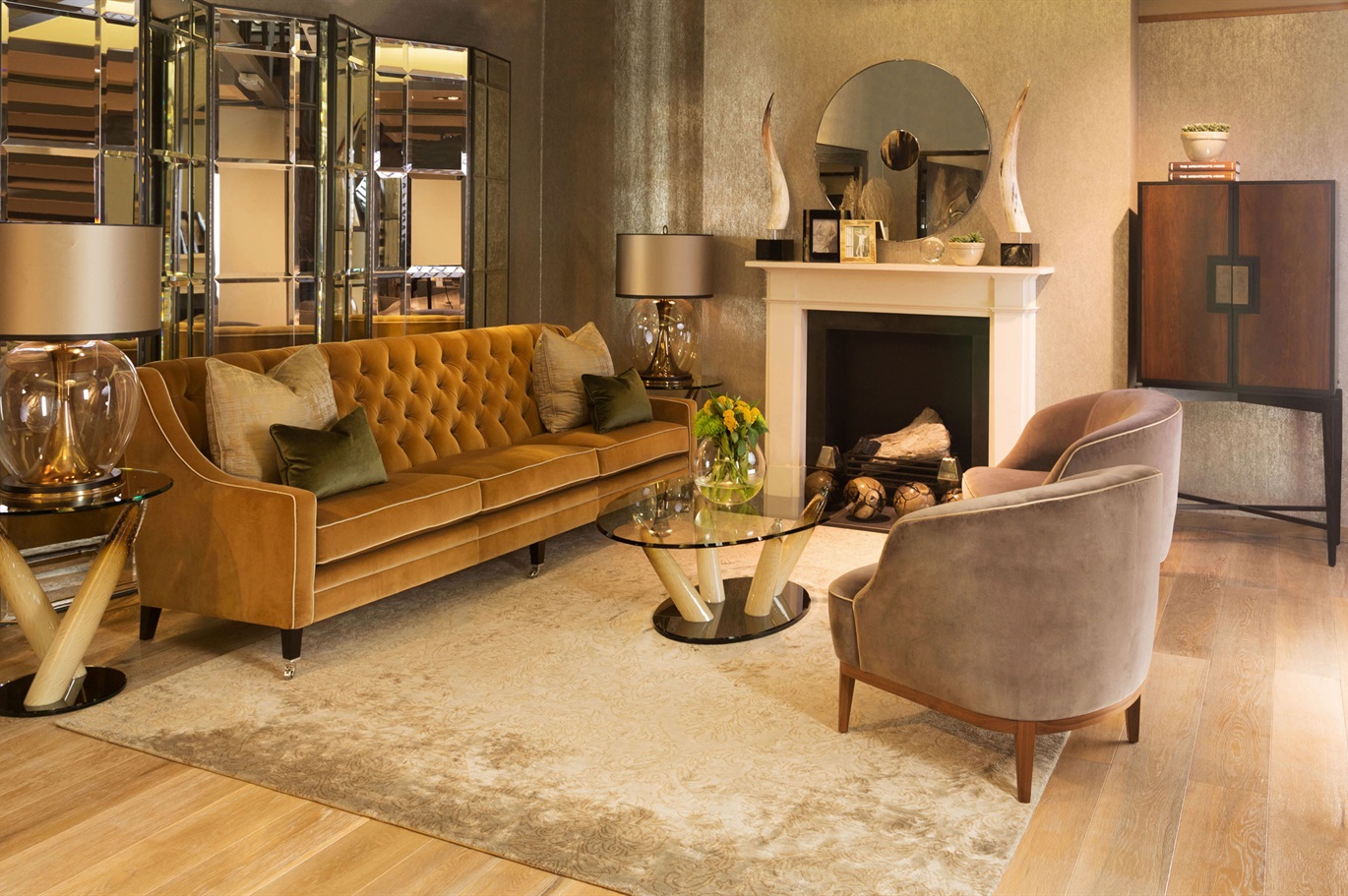 Seventies styling