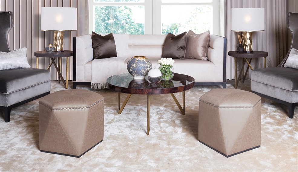 Luxury Ottomans & Cubes