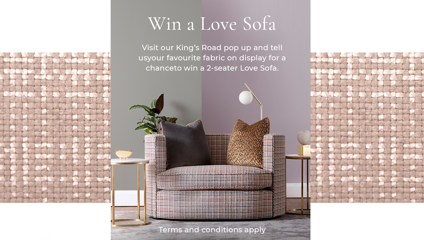 WIN A LOVE SOFA