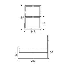 Single bed