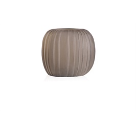 Round Vase - Smoke Grey