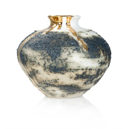 Magma Small Vase (Gold)