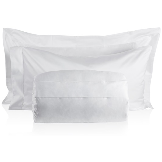 Finibus Embroidery Super King size Duvet set White