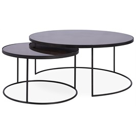 Bronze Nesting Coffee Tables