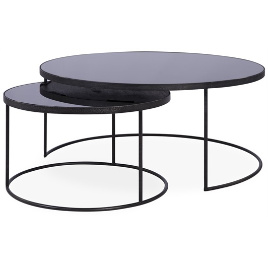 Charcoal Nesting Coffee Tables