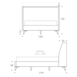 Double bed