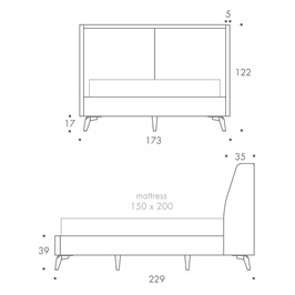 King bed