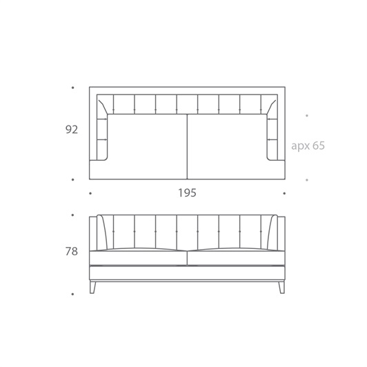 2.5 SEATER