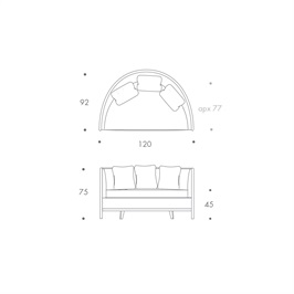 1.5 Seat Sofa