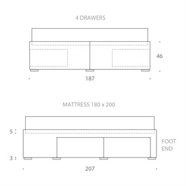 Superking bed