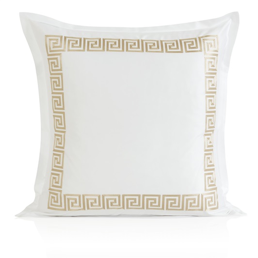 Athena Oxford Pillowcase - Metallic Stone