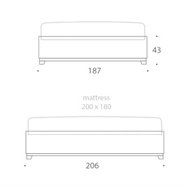 Super King Bed Base