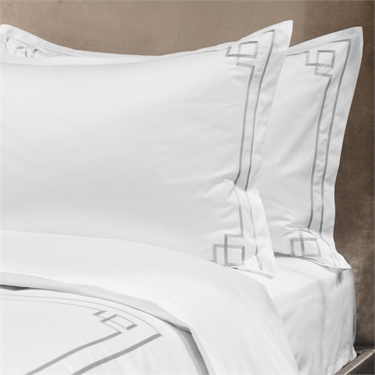 Hera Sheet Set Super King - Metallic Silver