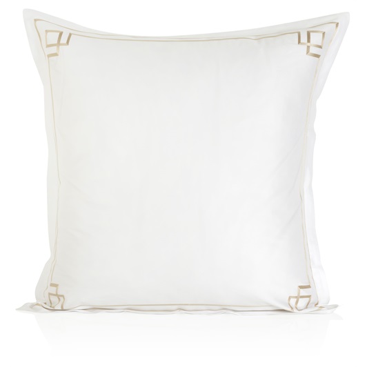 Hera Oxford Pillowcase - Metallic Stone