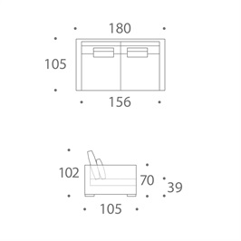 2 SEAT SOFA