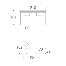 2.5 SEAT SOFA