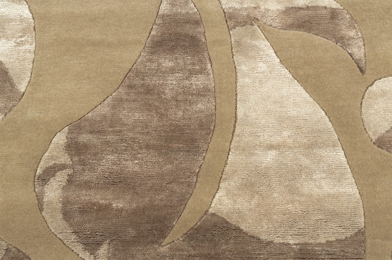 Beige & White