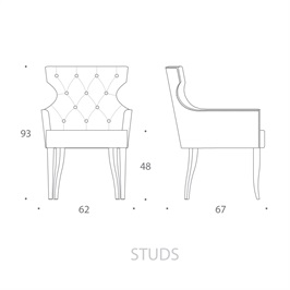 Carver Chair - Studs