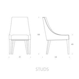 Dining Chair - Studs