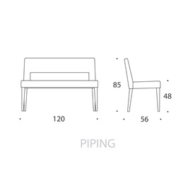 Small Bench 01 - Piping