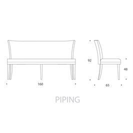 Large Bench 03 - Piping
