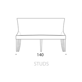 Medium Bench 02 - Studs