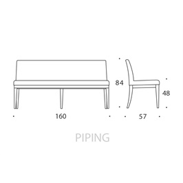 Large Bench 03 - Piping