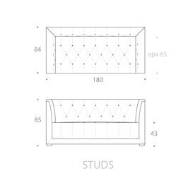 2 SEATER - STUDS