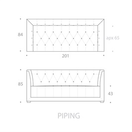 2.5 SEATER - PIPING