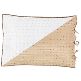 Natural & Chalk Standard Pillowcase