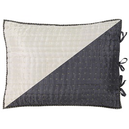 Silver & Slate Standard Pillowcase	