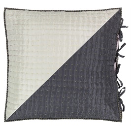 Silver & Slate Square Pillowcase