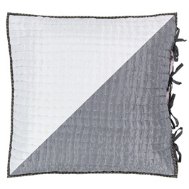 Chalk & Graphite Square Pillowcase