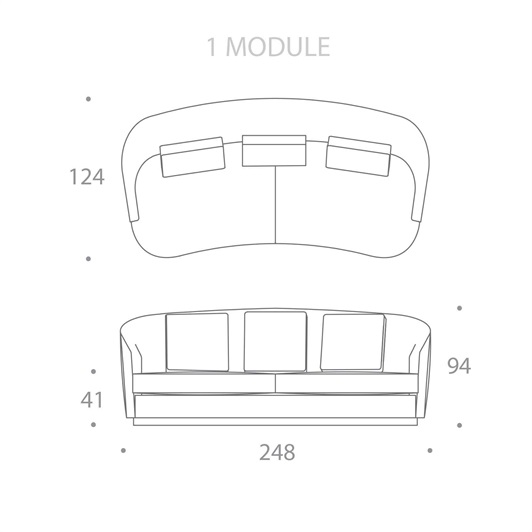 3 SEATER - LARGE