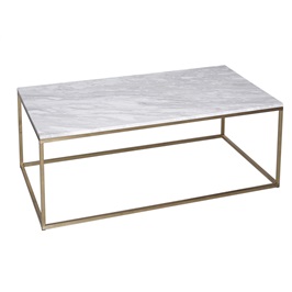 Coffee Table - Brushed Brass