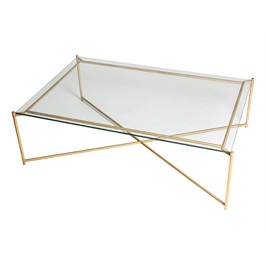 Rectangular Coffee - Brushed Brass
