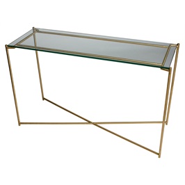 Console - Brushed Brass
