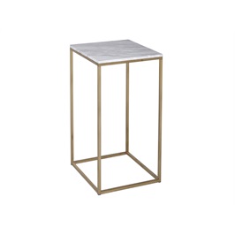 Square Pedestal - Brushed Brass