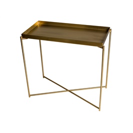 Console S - Brushed Brass Tray
